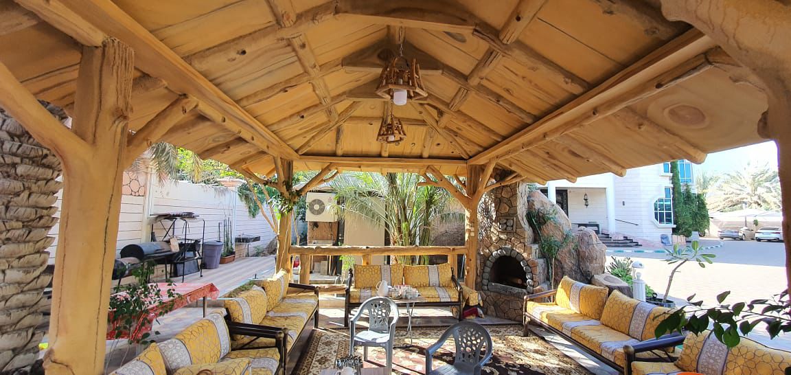 Pergola Interior Detail